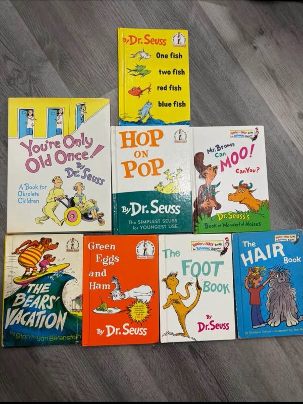 Dr Seuss Hardcover Book Lot of 8